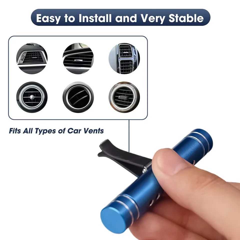 Car Air ener Smell Vent Perfume Flavoring Remove Odors Aroma Car Air Conditioning Clip Magnet Diffuser Solid PerfumeXJ241213
