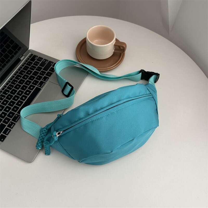 Waist Chest New Crossbody Korean Version, And Simple Nylon Fabric Dumpg Shoulder Bag, Foreign Trade, Fashionable Quality, Classic