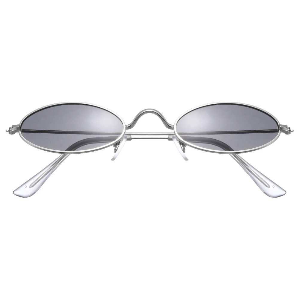 Retro Small Oval Sunglasses Vintage Shades Sunglasses Women 2023 for Men Women Eyeglasses 90s Street Style Sun GlassesX241213