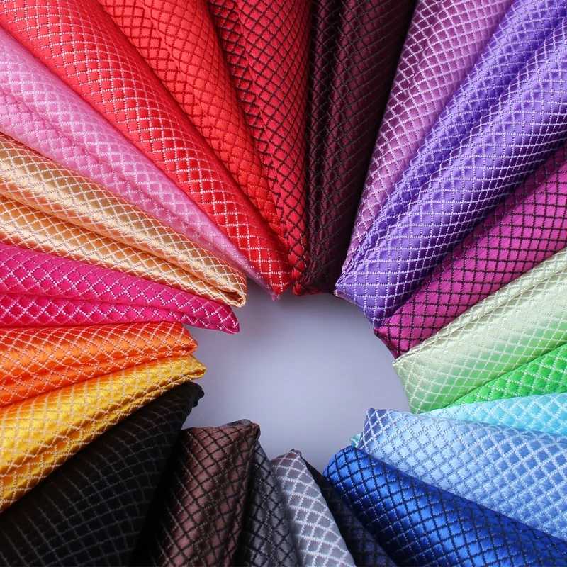 Fashion Suits Pocket Square For Men Business Chest Towel Hanky Gentlemen Plaid Hankies Classic Suit Napkin Mens Towel W241213