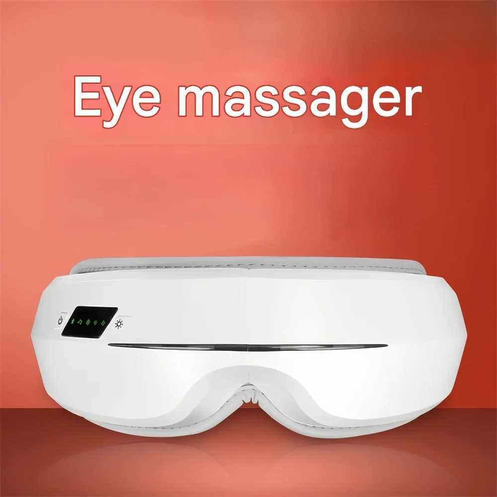 Eye massager skin friendly breathable vibrating eye protector Bluetooth music constant temperature heat compression silent eye mask W241213