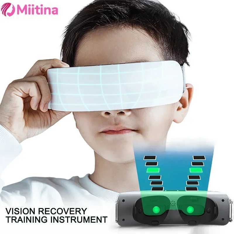 Intelligent visual recovery training equipment EMS eye massage eye care relaxation fatigue travel rest childrens muscle tension recovery glasses W2412