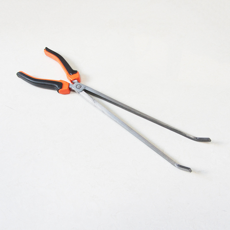 Bent nose pliers switch machine switch cleaning long nose pliers specialized portable