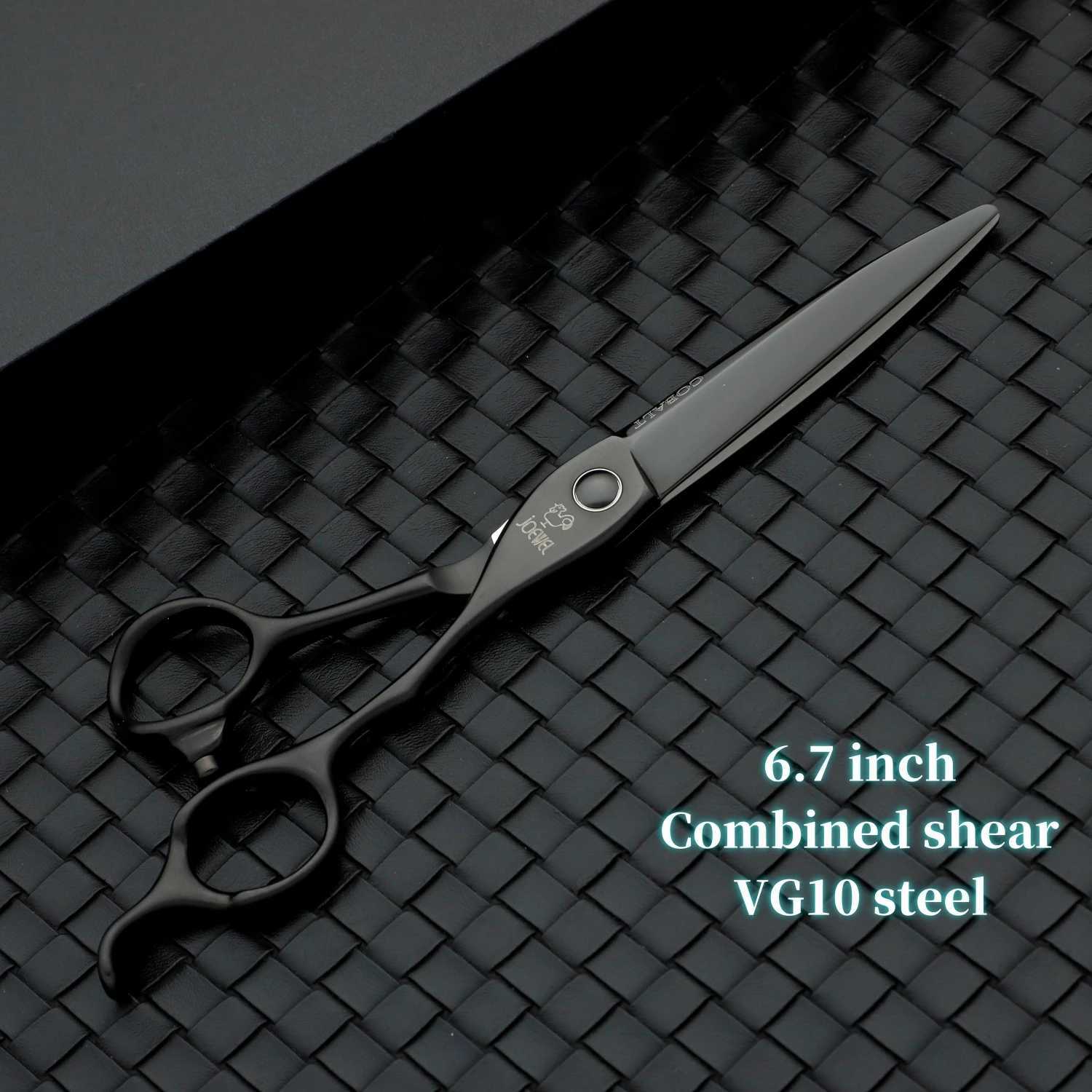 New Arrival Joewel Professional Barber Barber Tools Solo Barber VG10 Cobalt Steel Barber 6-6.5-6.7 inches Z241213