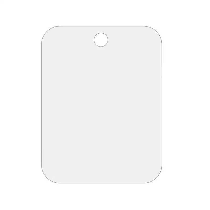Fogless Mirror Acrylic Bathroom Tools Shaving Mirror Women High Quality Washroom Travel Accessories Makeup Mirror PortableXJ241213