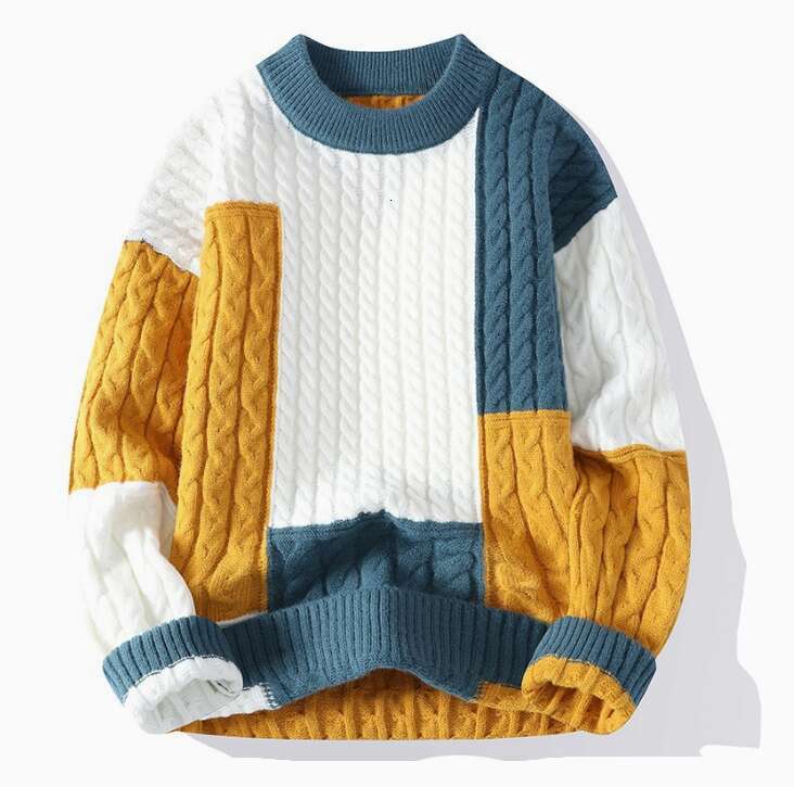 Designer Men's Sweater Hoodie Loose Knitted Sweater Woolen Sweater Women's Autumn/Winter Business Leisure Plush Sweater Knitted Sweater Hood