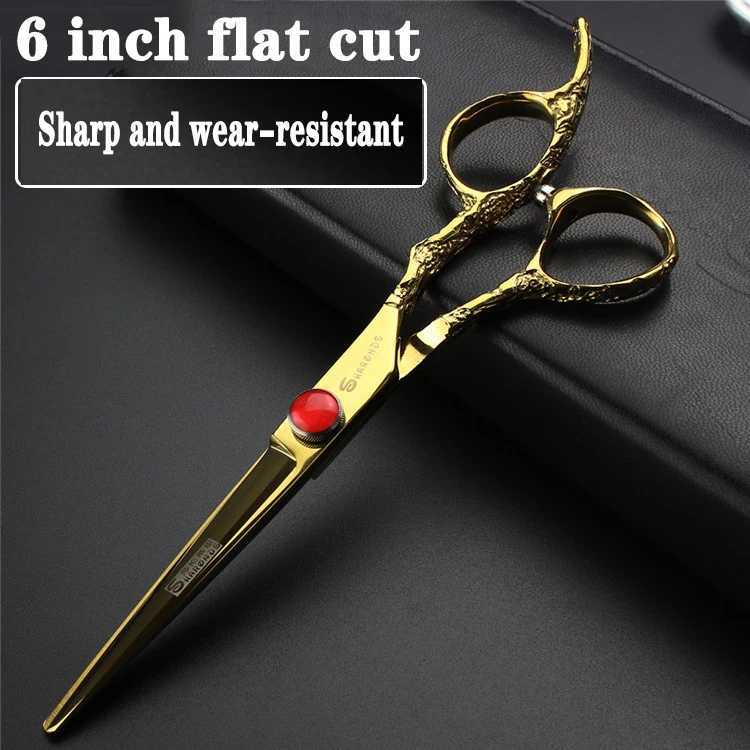 New Arrival Sharonds 6/7 inch Japanese hair removal shear 440C steel non slip wear-resistant shear Z241213