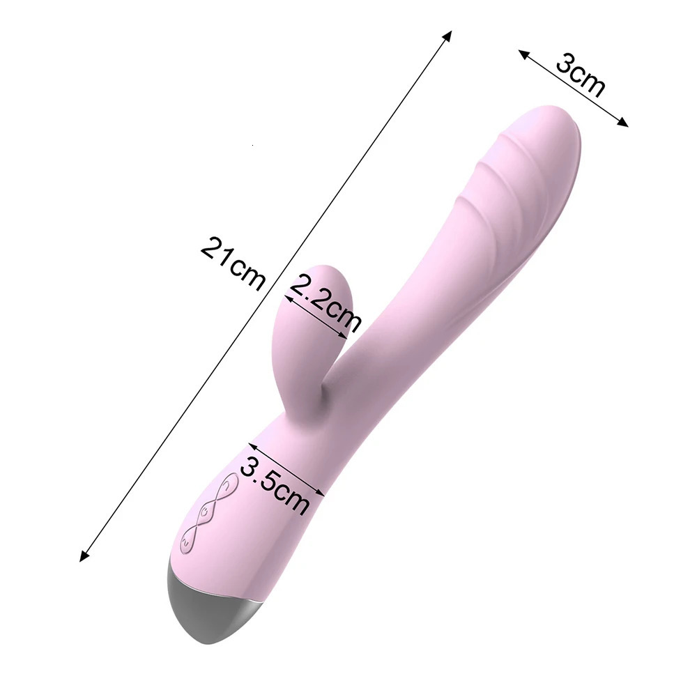 Powerful Dildo Vibrator For Female GSpot Clitoris Stimulator Vagina Massager 10 Mode Anal Sex Toys for Adult 18 241226