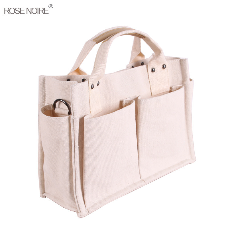 Straight Sail Cloth Casual Handbag, Shoulder Women's Large Capacity Multi Pocket Bag, Crossbody Bag