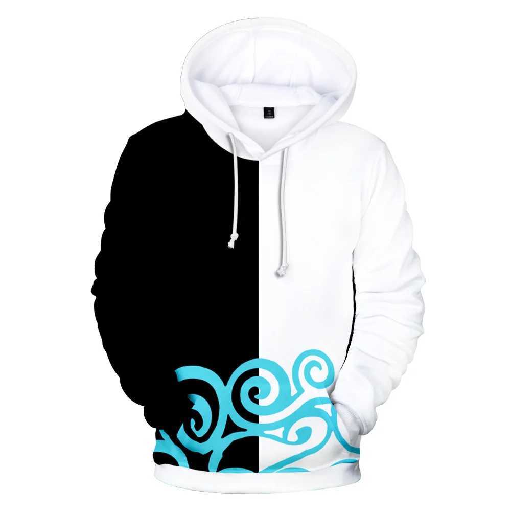 New anime GINTAMA Sakata Gintoki hooded sweatshirt autumn thick hooded sweatshirt silver soul hooded jacket mens and womens casual sportswear jacket W