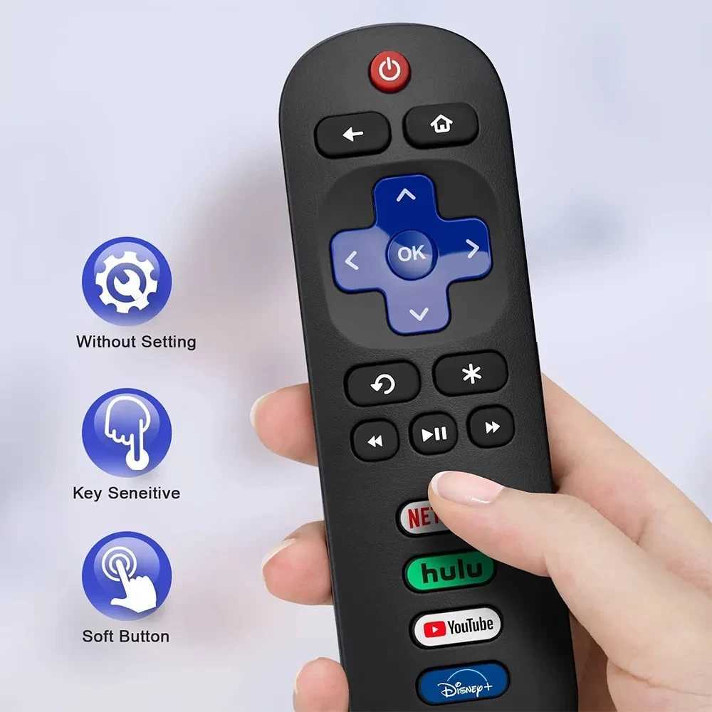 Universal Remote Control for TCL TV Hisense TV Compatible Stable Signal Multifunctional Remote Control X241213