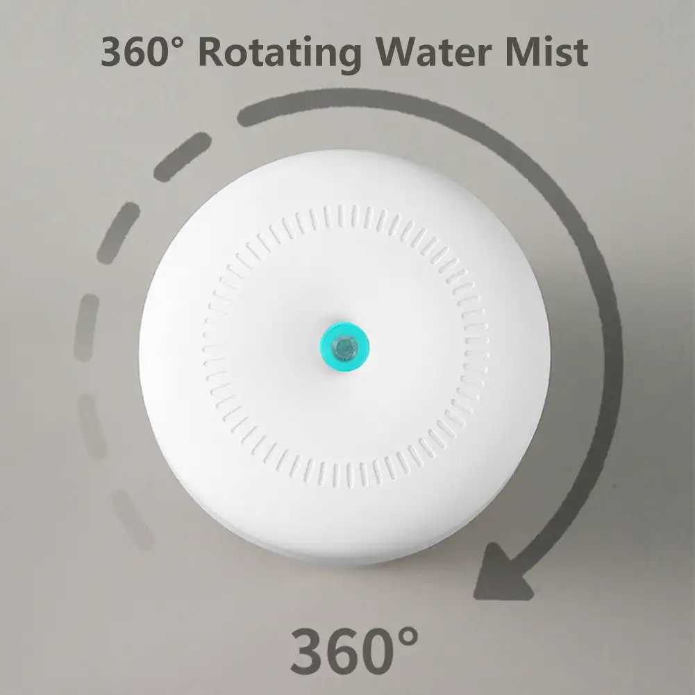 Portable 420ml Air Humidifier Aroma Oil Humidificador for Home Car USB Cool Mist Sprayer with Colorful Soft Night Light PurifierXJ241213
