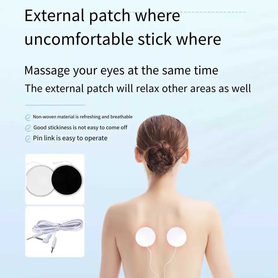 Acupuncture eye massager with 48D laser motion spot used for vision recovery training and muscle weakness treatment TENS stimulation W241213