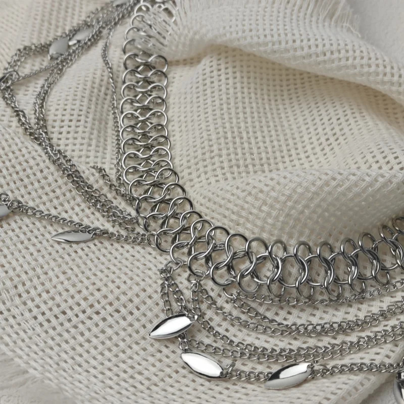 Fashion womens Belly Charm Waist Chain Pendant Long Tassel Harness Chains Women Body Accessories Jewelry Coquette Freeze 241213