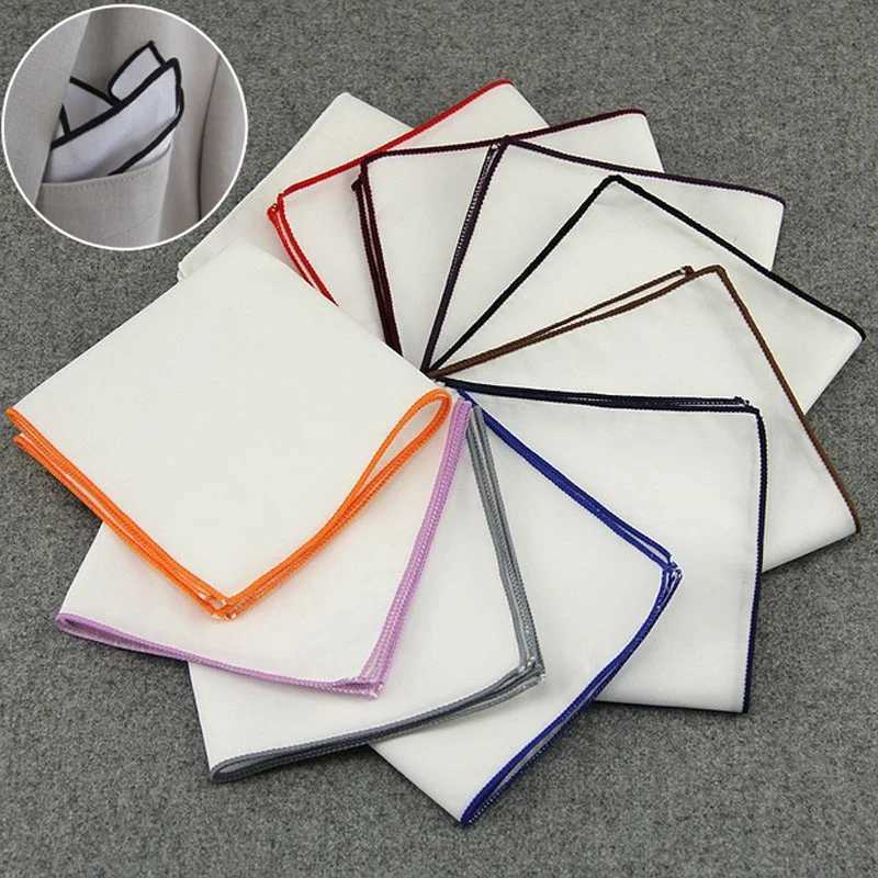 Luxury mens pocket square handle business party chest towel fashion square Hanji set accessories W241213