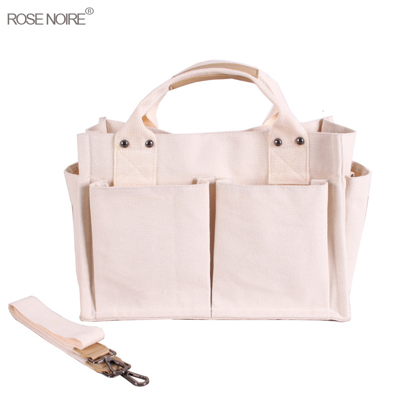 Straight Sail Cloth Casual Handbag, Shoulder Women's Large Capacity Multi Pocket Bag, Crossbody Bag
