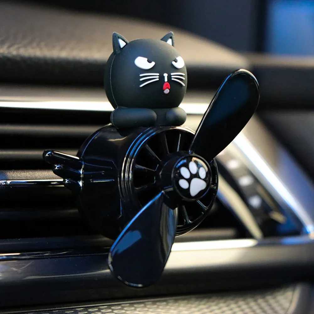Car Air ener Car Pilot Rotating Propeller Perfume Accessories Fragrance Smell In Styling Vent Diffuse Air eners ClipXJ241213