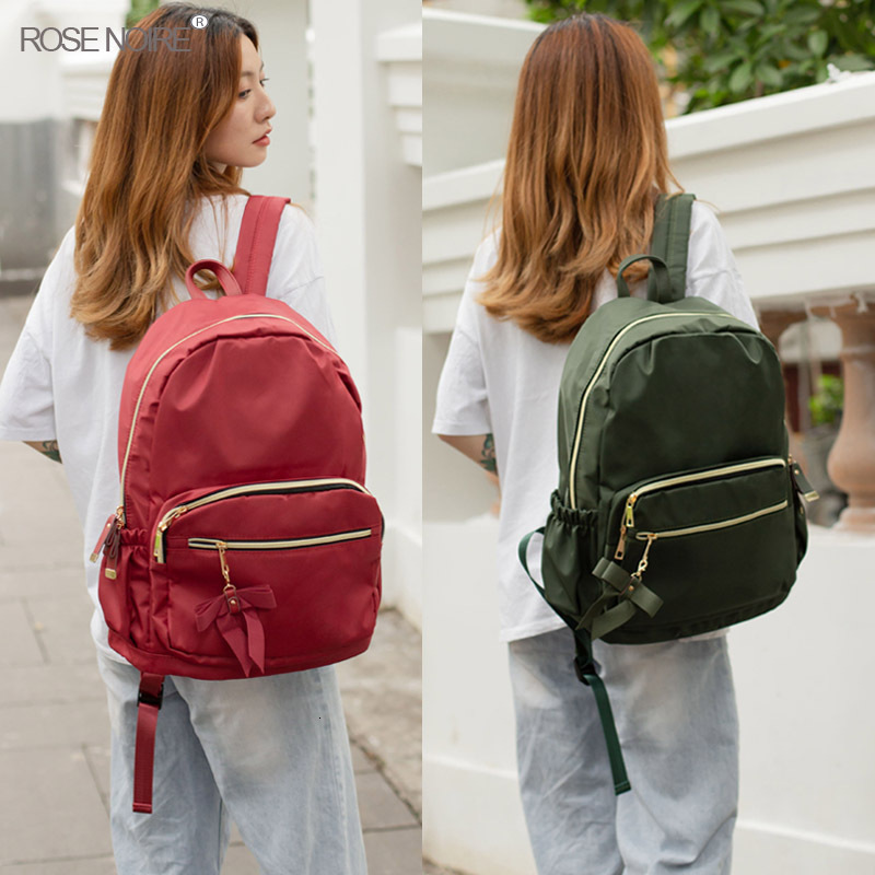 New Hot Selg Lotte Women's Oxford Cloth Bag New Lightweight Nylon Backpack