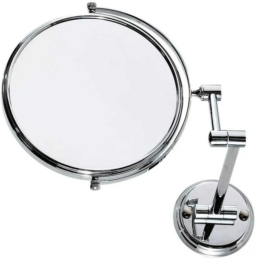 8 Inch 360 Degree Swivel 3x 5x 10x Magnifying Makeup Mirrors Wall Mount Two Sided Bathroom Magnification Vanity Mirror FlexibleXJ241213