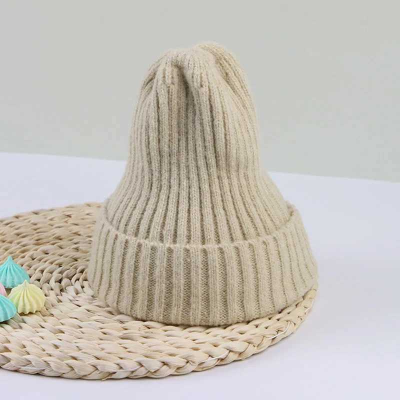 Autumn Winter Crochet Baby Hat Girls Boy Cap Kids Beanie Infant Hat New Knitted Children Baby Cap Child Caps Bonnet Warmer StuffXJ241213