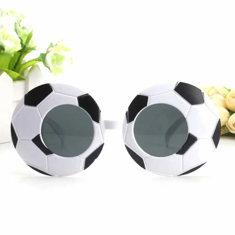 Sunglasses soccer glasseFootball funny glasses gift personality black and white World Cup funny props cute toys cheerleading party supplies H241213