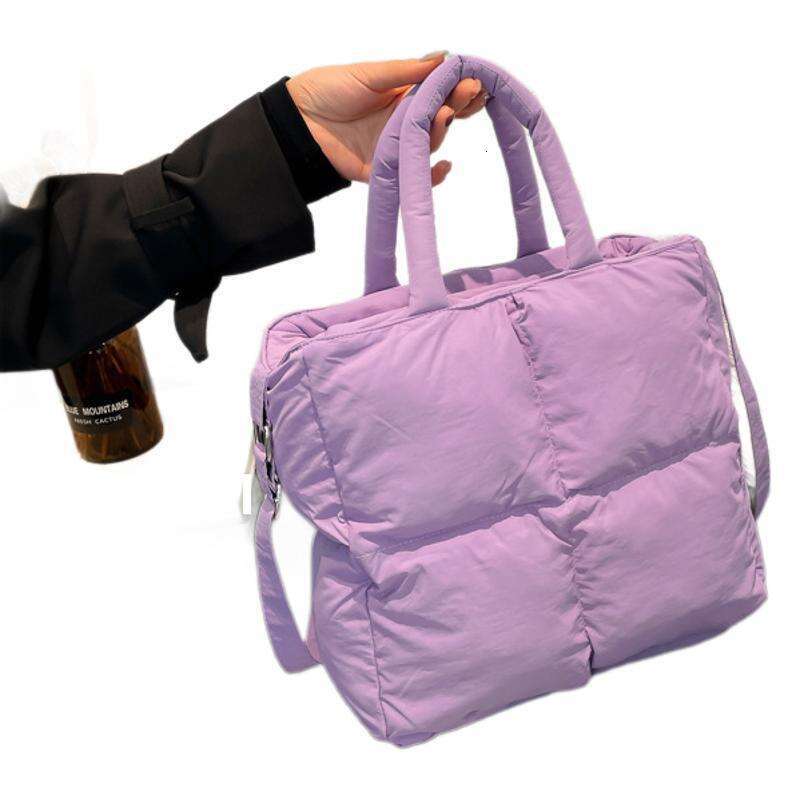 Fashionable Handheld Cotton Robe for Women 2025 Summer New Style Trendy Versatile Shoulder with High Quality and Simple Crossbody Bag