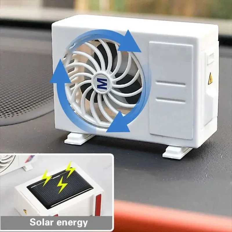 Solar Energy Air Purifier for Automobile Air Conditioning Model Decoration of Automobile Vents Perfume Diffuser DeodorizationXJ241213