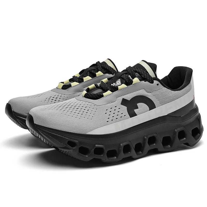 New Fashion Casual Breathable Mesh Mens Shoes Fashion Cushioned Running and Sports ShoesC250408