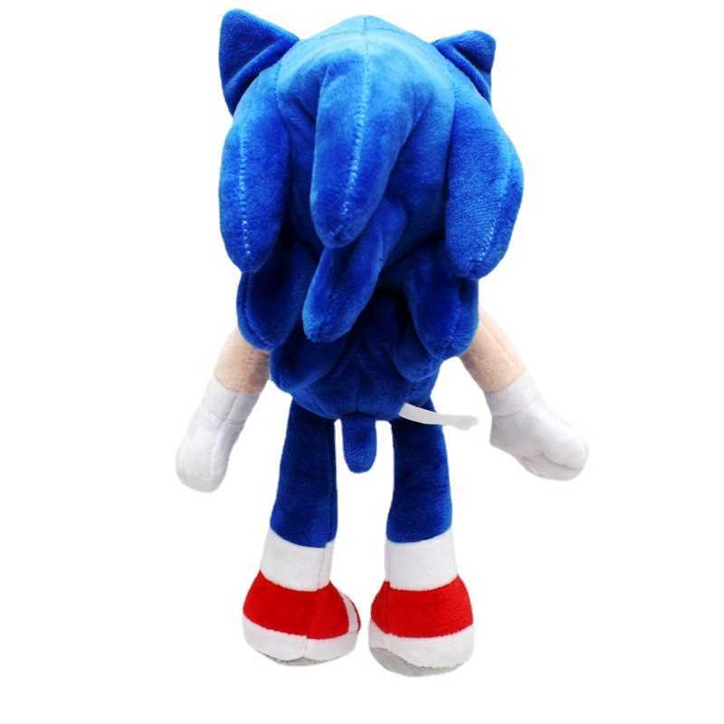Plush Dolls Large quantity discount animation film sonic hedgehog super sonic plush toy doll