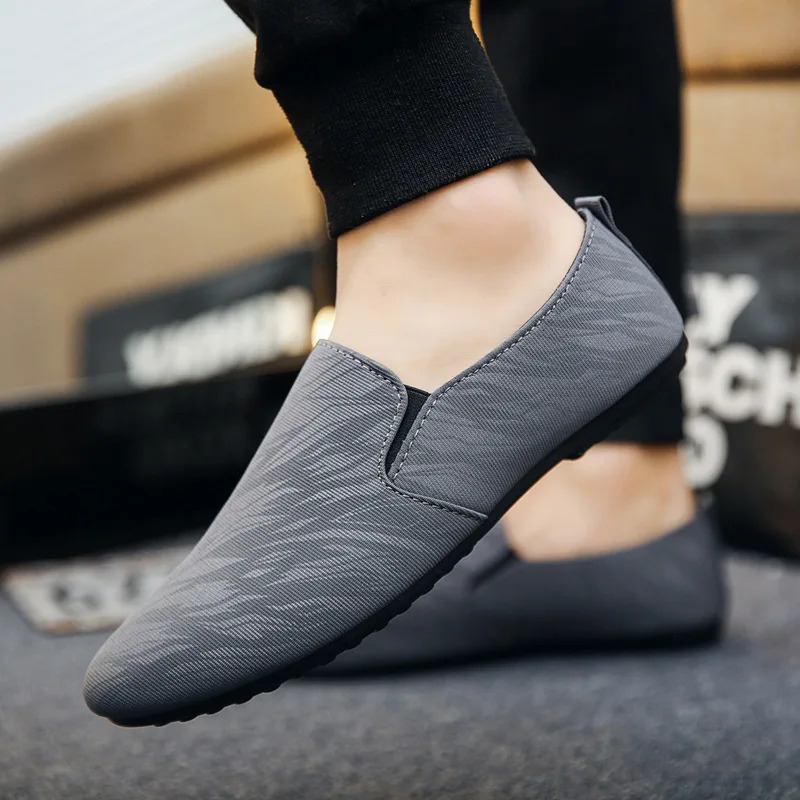 Shoes for Man Men Fashionable Canvas Breathable Flat Bottomed Walking Shoes with Lightweight Sports Shoes Mens Sneakers 241213