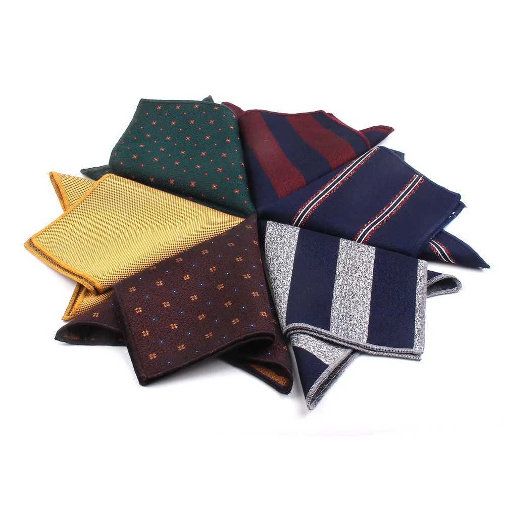 Soft fabric pocket square suitable for mens and womens chest towels Hanji gentlemen Hanji mens set handle cartoon pocket towel gift W241213