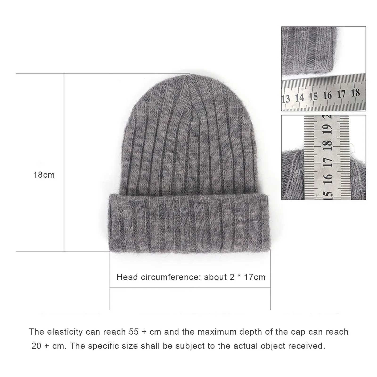 Infant Baby Kids Knitted Hat Soft Warm Elastic Solid Casual Daily Winter Cap for Girls Boys 0-4YearsXJ241213