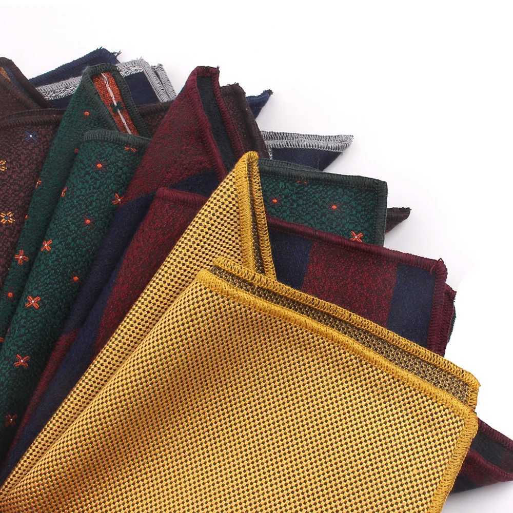 Soft fabric pocket square suitable for mens and womens chest towels Hanji gentlemen Hanji mens set handle cartoon pocket towel gift W241213