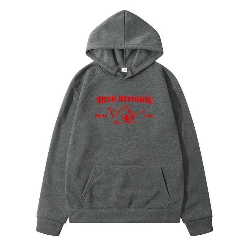 Fashion Letter Print Streetwear Winter Hoodie Mens Harajuku Pullover Gothic Casual Fashion Oversized Top W241213