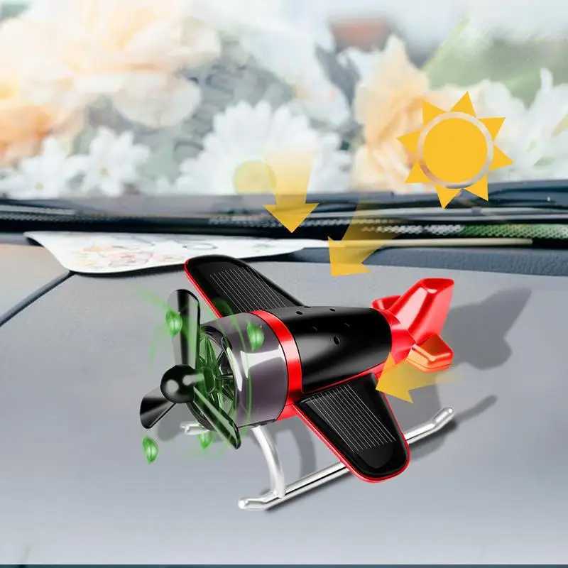 Car Perfume Diffuser Oil Diffuser Car Diffusers Solar Powered Fragrance Oil Diffuser Automotive Air eners Propeller PlaneXJ241213