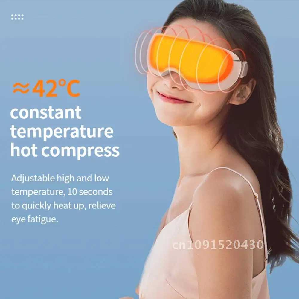 Electric Nano Steam Eye Massager With Smart Heat Hot Compress For Dry Eye Strain Massage Eye Fatigue Relief Better Sleep Mask W241213