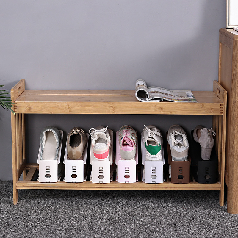 Plastic Shoe Rack Stand - Durable Organizer for Shoes Storage