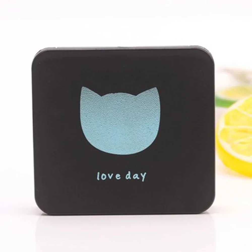 Foldable Makeup Mirror Mini Square Makeup Vanity Mirror Portable Hand Mirrors Double-sided Compact Mirror Pocket Cosmetic MirrorXJ241213