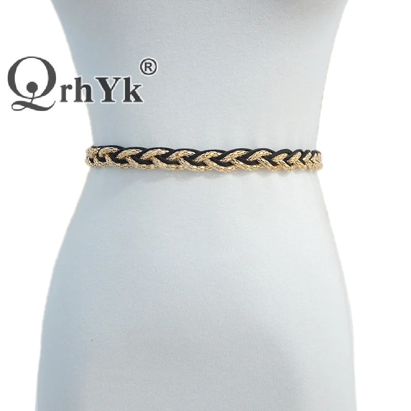 Ladies Fashion Sweet Retro Alloy Waist Chain Body for Women Belly Dress Decoration Belts 241213