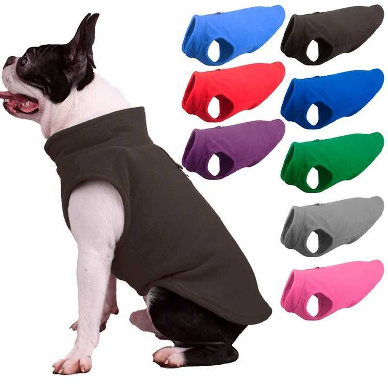 Autumn and Winter Pet Dog Clothing Wool Warm Dog Vest French Bulldog Coat Puppy Y241212