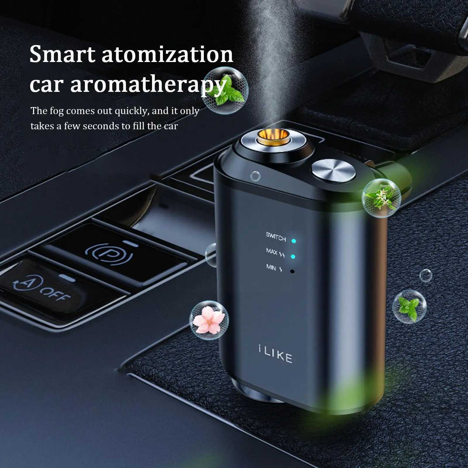 For Car Universal Automatic Air Humidifier Mist Air Fragrance Accessories Perfume Vent Car Decoration Interior ener A4X9XJ241213