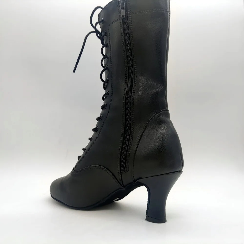 Womens OEM Latin dance shoes 7cm Cuban ballroom salsa Latin salsa club party ballroom dance shoes 241213