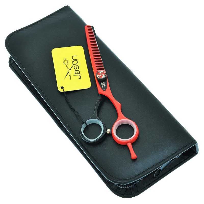 New Arrival Jason 6-inch professional hair cutting salon styling thin cut Japanese hair cutting tool A0103D Z241213