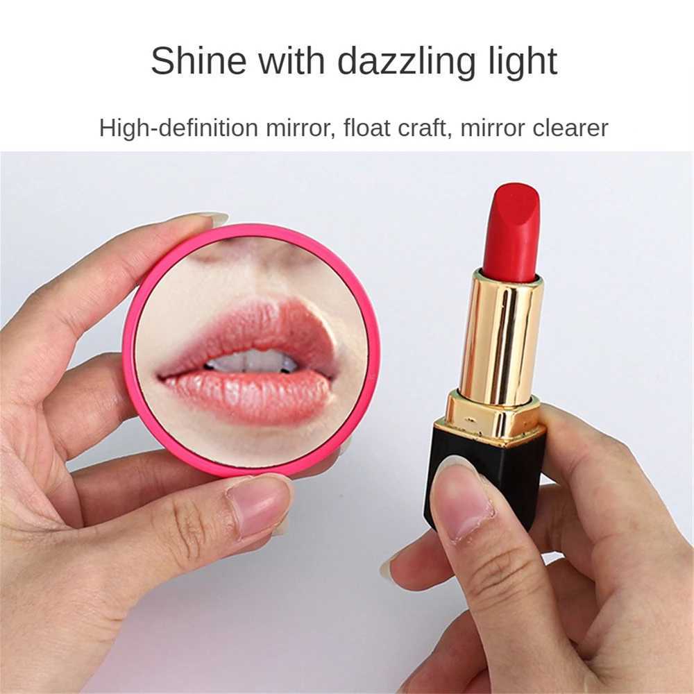 Multiple Colors Small Round Mirror Anti-slip Anti-sweat Portable Make-up Mirror Mini High-definition Bag Pocket Cosmetic ToolsXJ241213