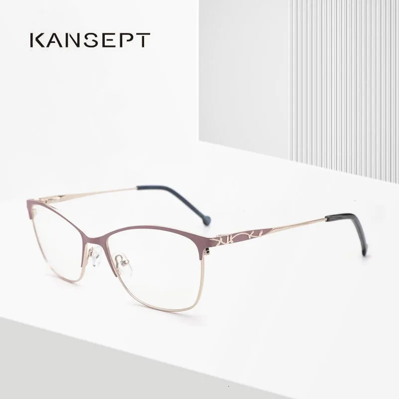KANSEPT Womens Grade Glasses Myopia Lenses Lunette Pour Femme Original Eyewear Eyeglass Frames Womans Eyeglasses Reading Glass 241213