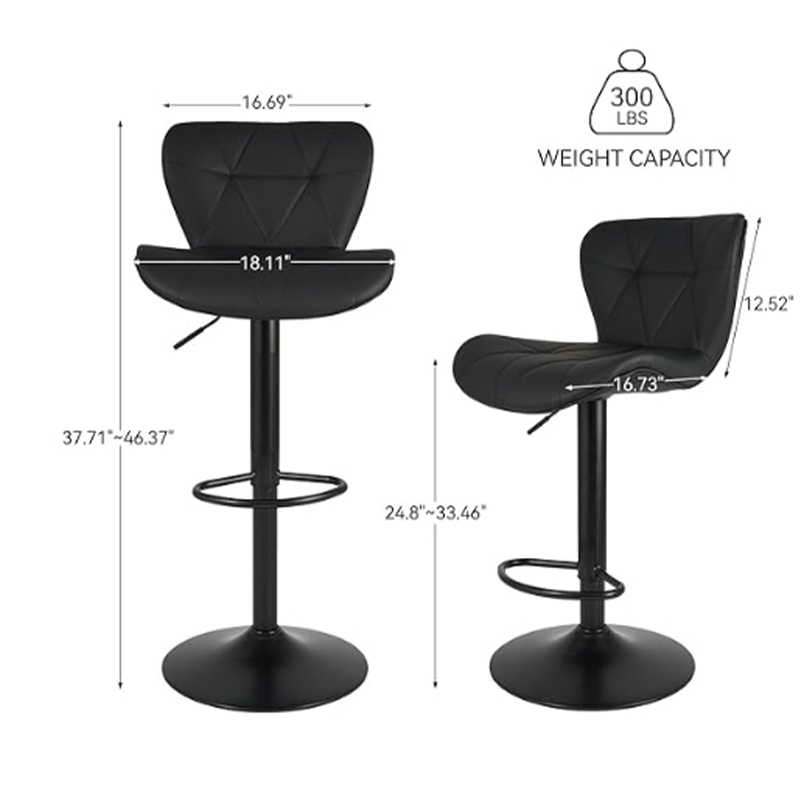 Contemporary Bar Stools Versatile Chairs Suitable for Home Bars and Restaurants