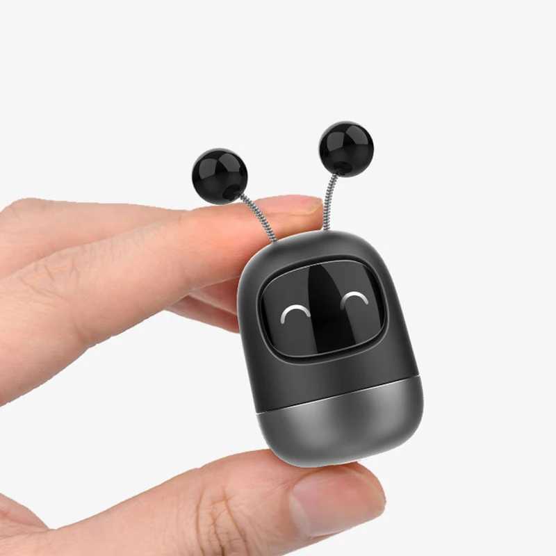 Cute Robot Aroma Auto Air Outlet Perfume Long-lasting Fragrance Clip Diffuser + Solid Car PerfumeXJ241213