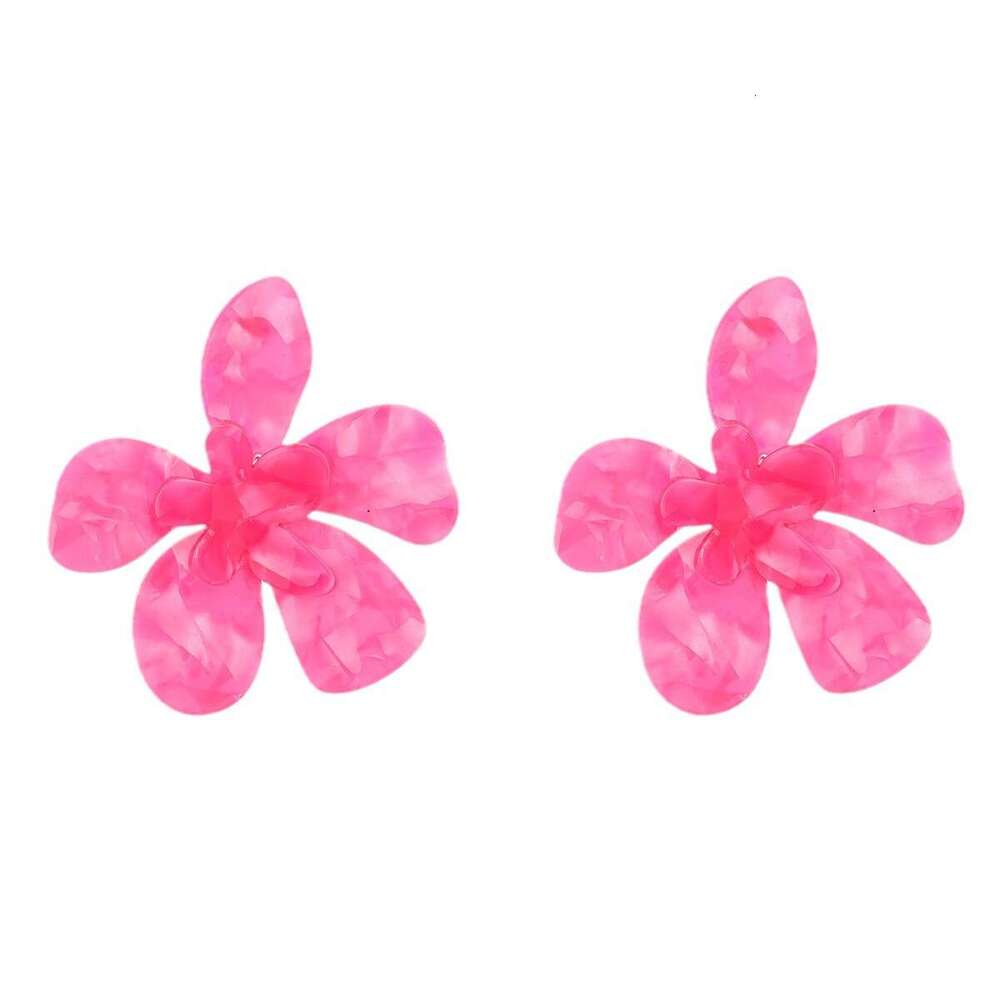 Ins Wind Internet Red Multi layer Acetic Acid Board for Elegant and Artistic Women wer Earrings