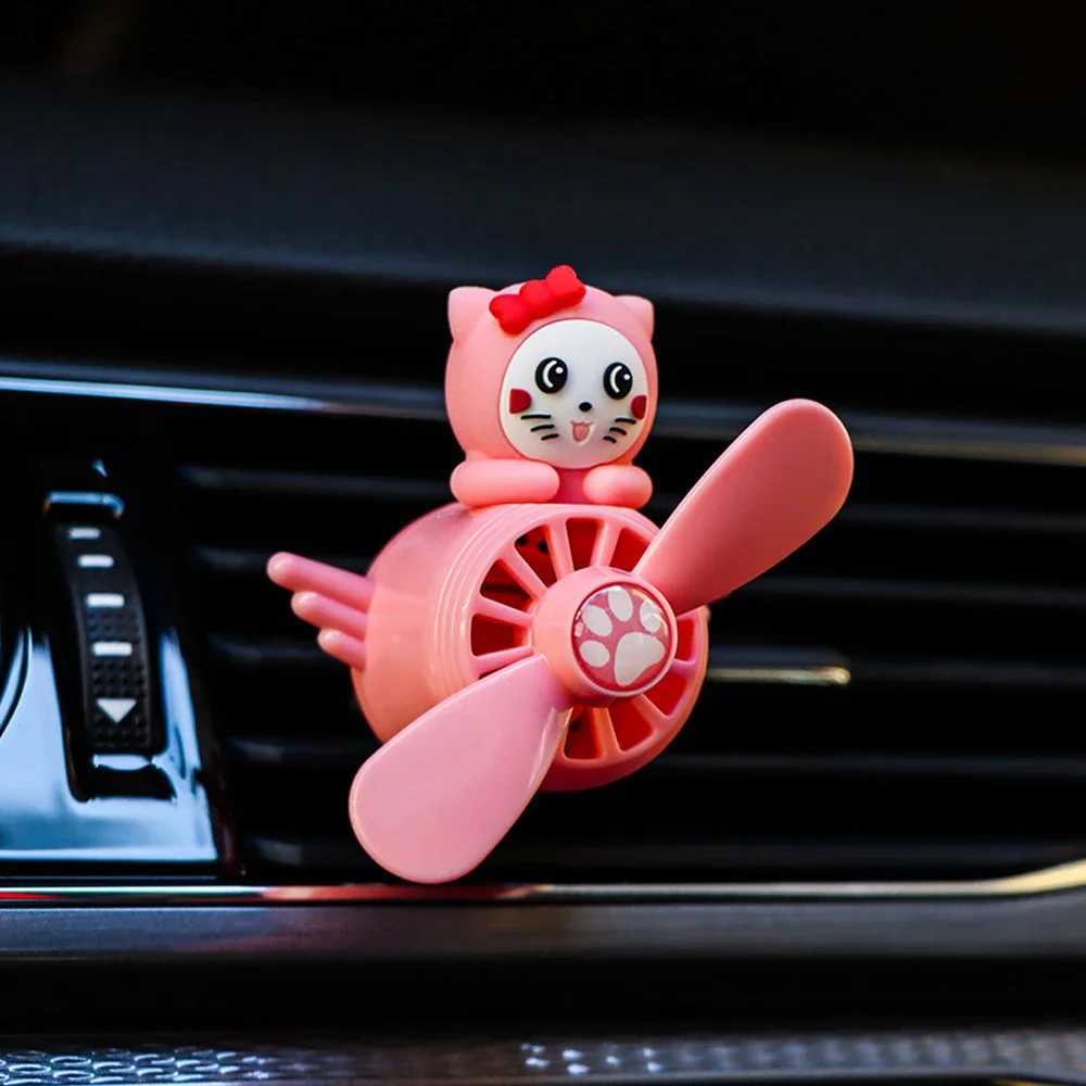 Car Air ener Car Pilot Rotating Propeller Perfume Accessories Fragrance Smell In Styling Vent Diffuse Air eners ClipXJ241213