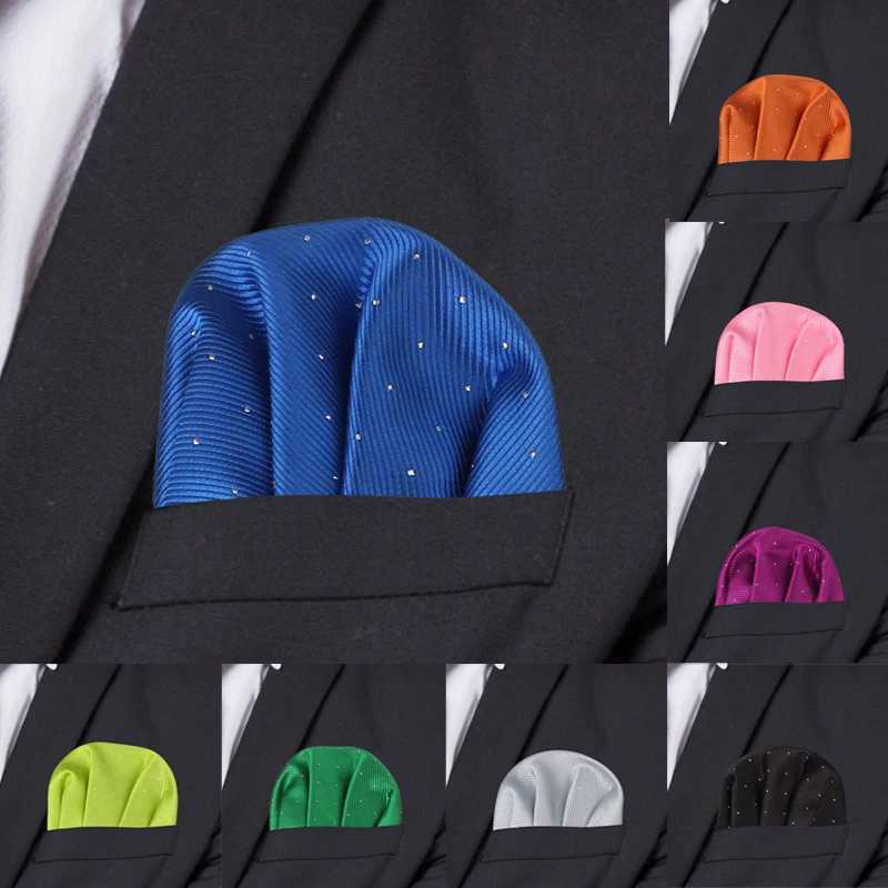 Fashion polka dot set pocket square mens business chest towel Hanji gentleman Hanji classic set napkins mens hand kitchen W241213